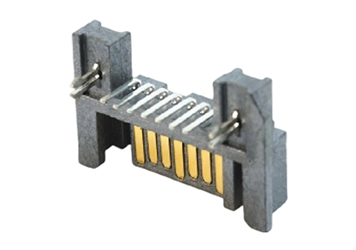 SATA 7P 公座三面包 DIP型